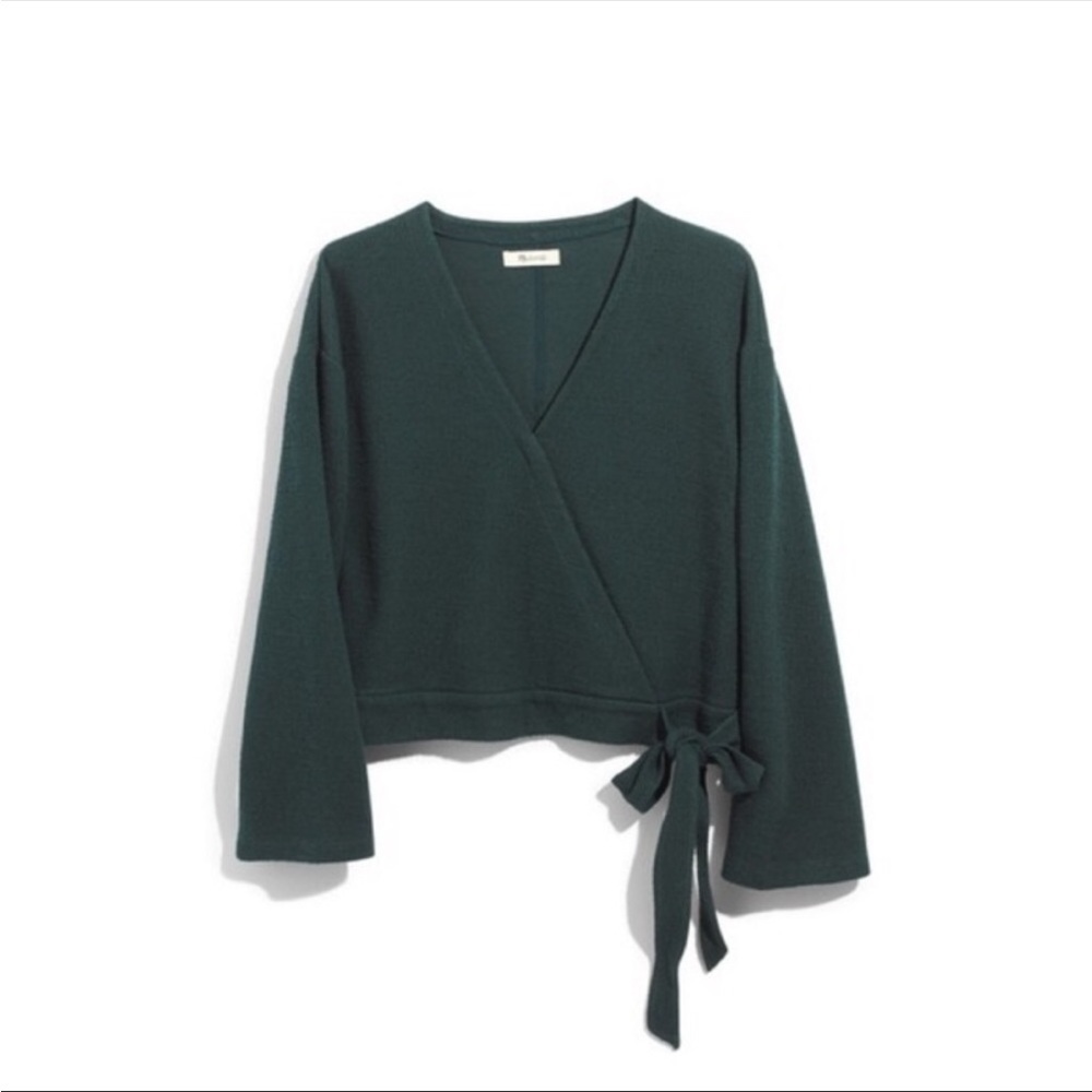 Madewell Texture and Thread Wrap Top